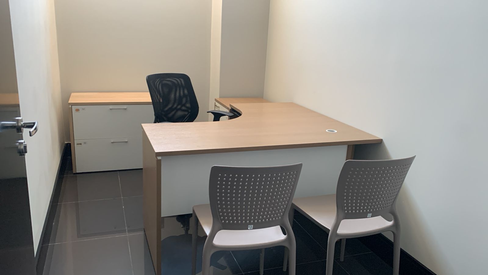 Sala executiva mobiliada